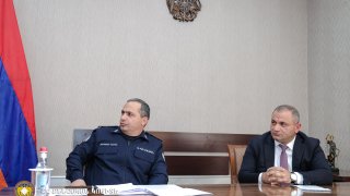 Քննչական կոմիտեի նախագահն աշխատանքային այցով եղել է Կոտայքի մարզային քննչական վարչությունում